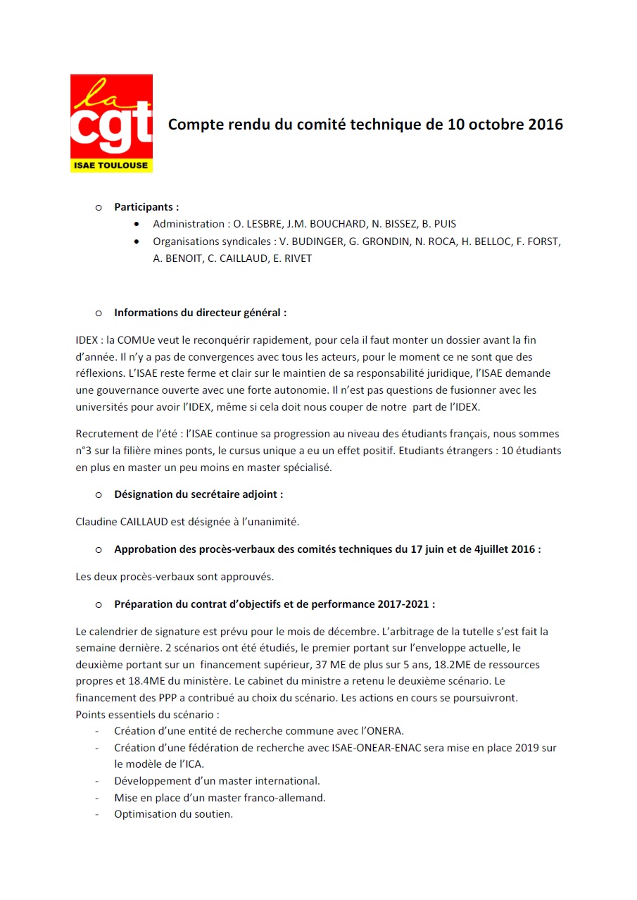 2016 10 17 compte rendu CT 10 10 2016