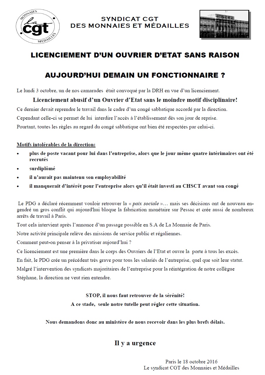 2016 10 18 tract licenciement OE