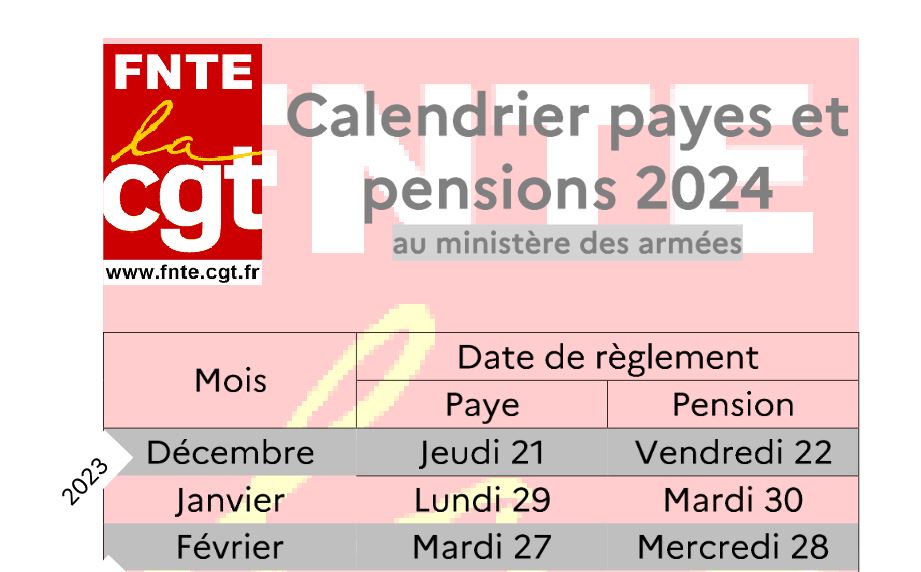 2023 12 06 CALENDRIER PAYE ET PENSION 2024