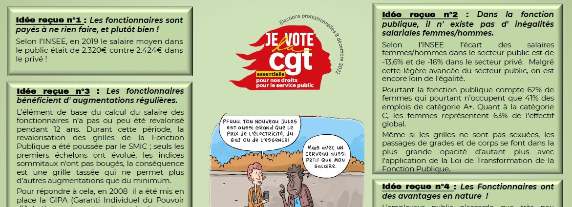 2022 11 21 elections 2022 tract Remuneration fonctionnaires