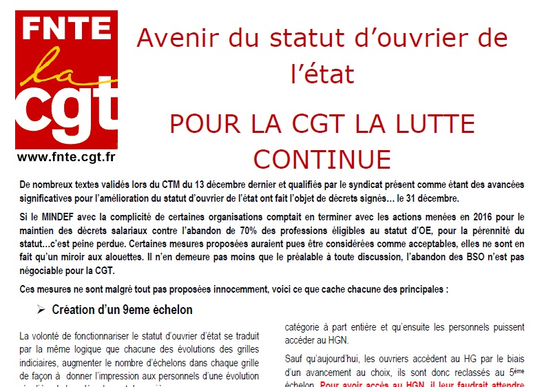 2017 01 13 avenir statut OE