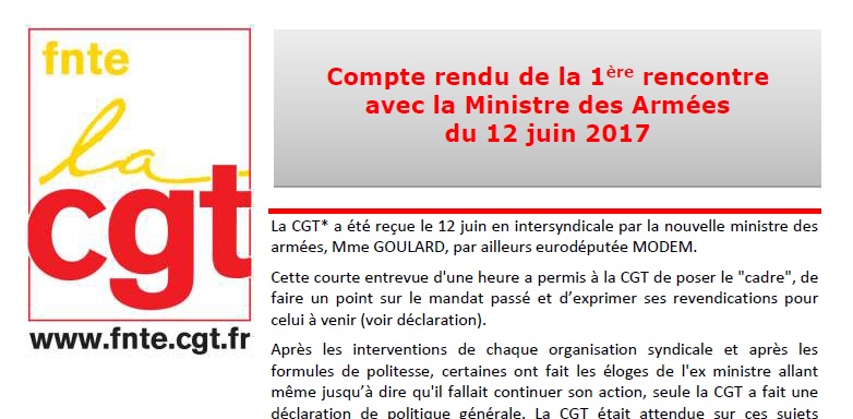 2017 06 14 CR RENCONTRE MINISTRE 12 JUIN 2017