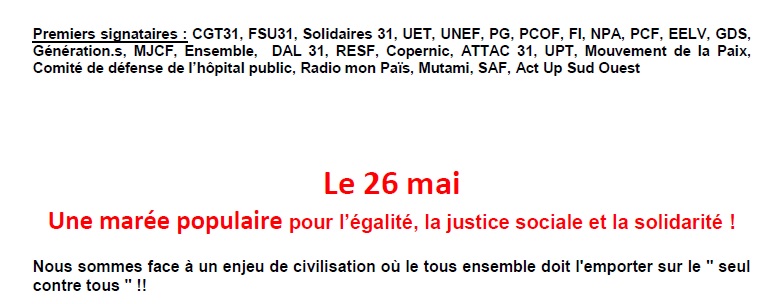 2018 05 24 Appel unitaire 26 MAI