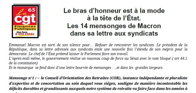 2023 03 14 14 mensonges Macron
