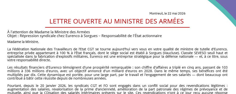 2026 05 22 LETTRE OUVERTE EURENCO